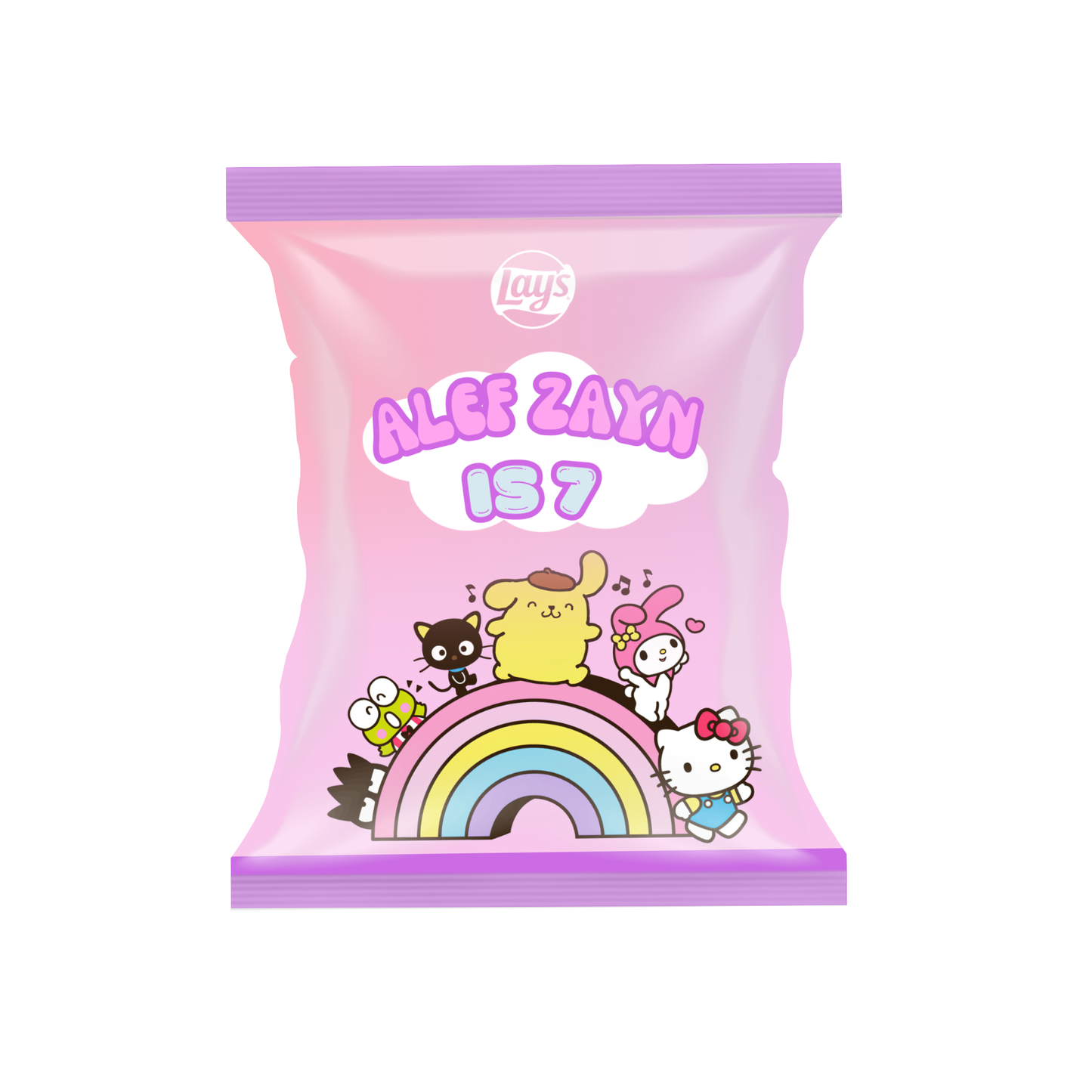 Sanrio 1 Custom Chips Bag Template