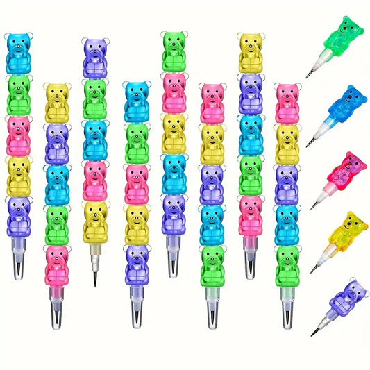 Stackable Bear Pencil (5 pcs stacked)